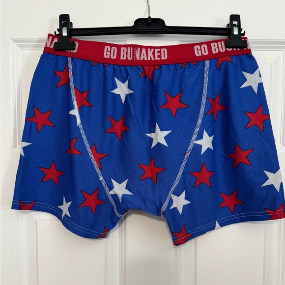 Bundle of 2 Men’s Duluth Buck Naked 4th of July Patriotic Bomber Pop Underwear - Picture 2 of 6